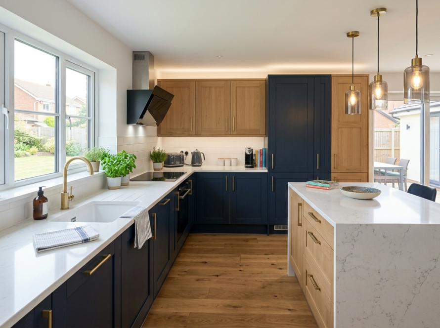 Kitchen renovation layout