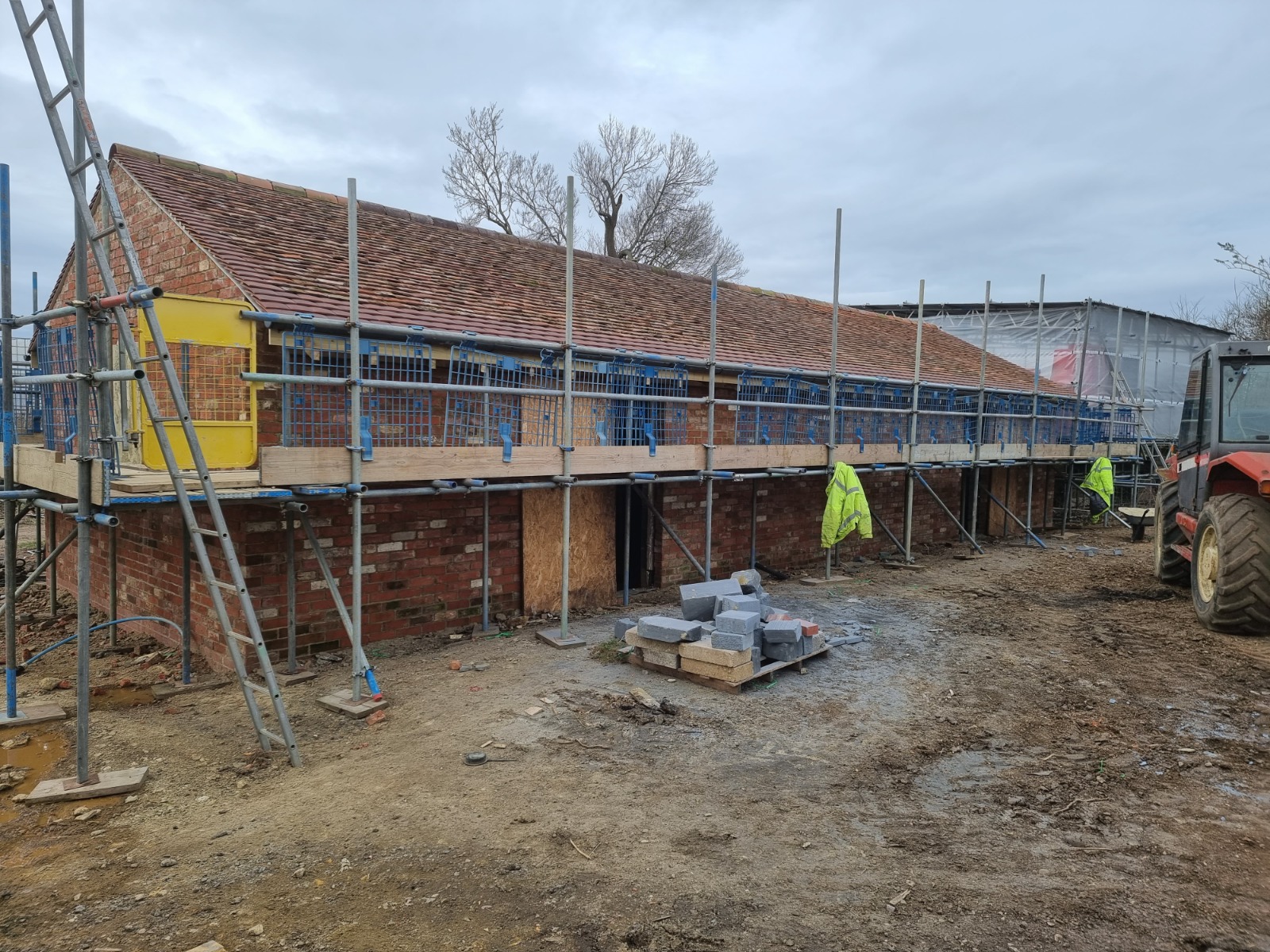 A New Barn, Built for Tomorrow with the Bricks of Yesterday